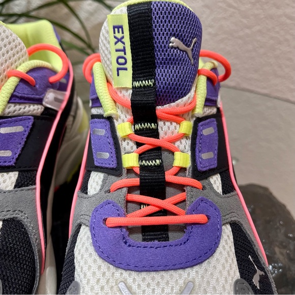 💥NWOT💥 Puma LQDCELL Extol Archive 'White Ultra Violet' Men’s Sz.10.5 Sneakers - Picture 6 of 14